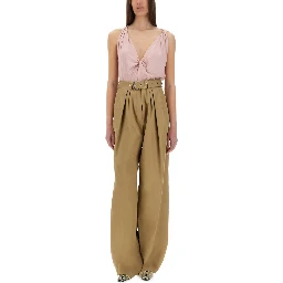 WIDE-LEG PANTS WITH BELT