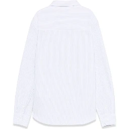 golden/ boy's regular shirt/ striped cotton with embroidery