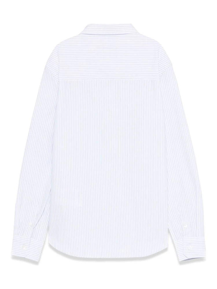 golden/ boy's regular shirt/ striped cotton with embroidery alternative