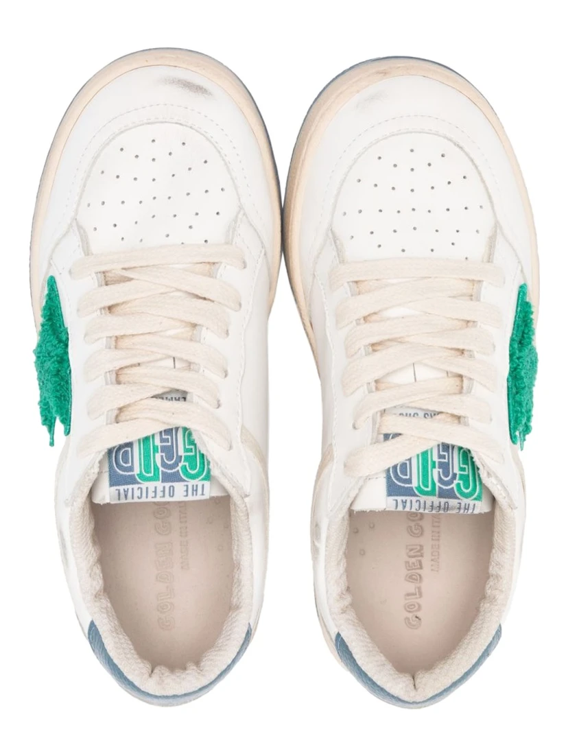 SUEDE LEATHER SHOES WITH STAR