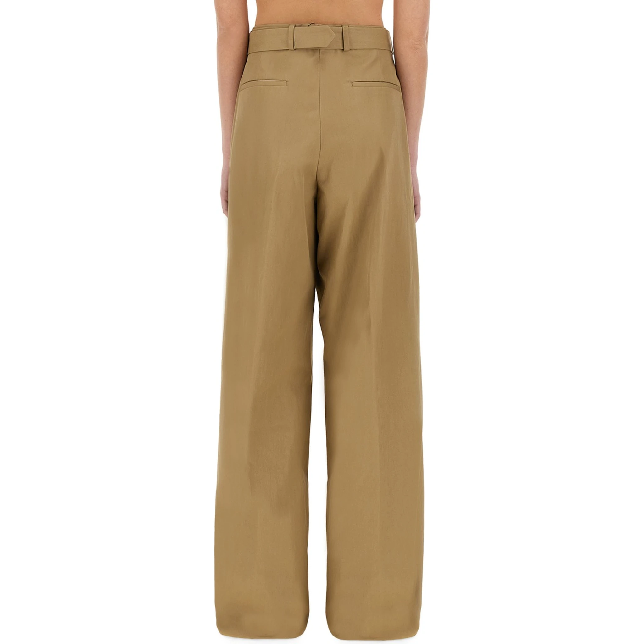 WIDE-LEG PANTS WITH BELT