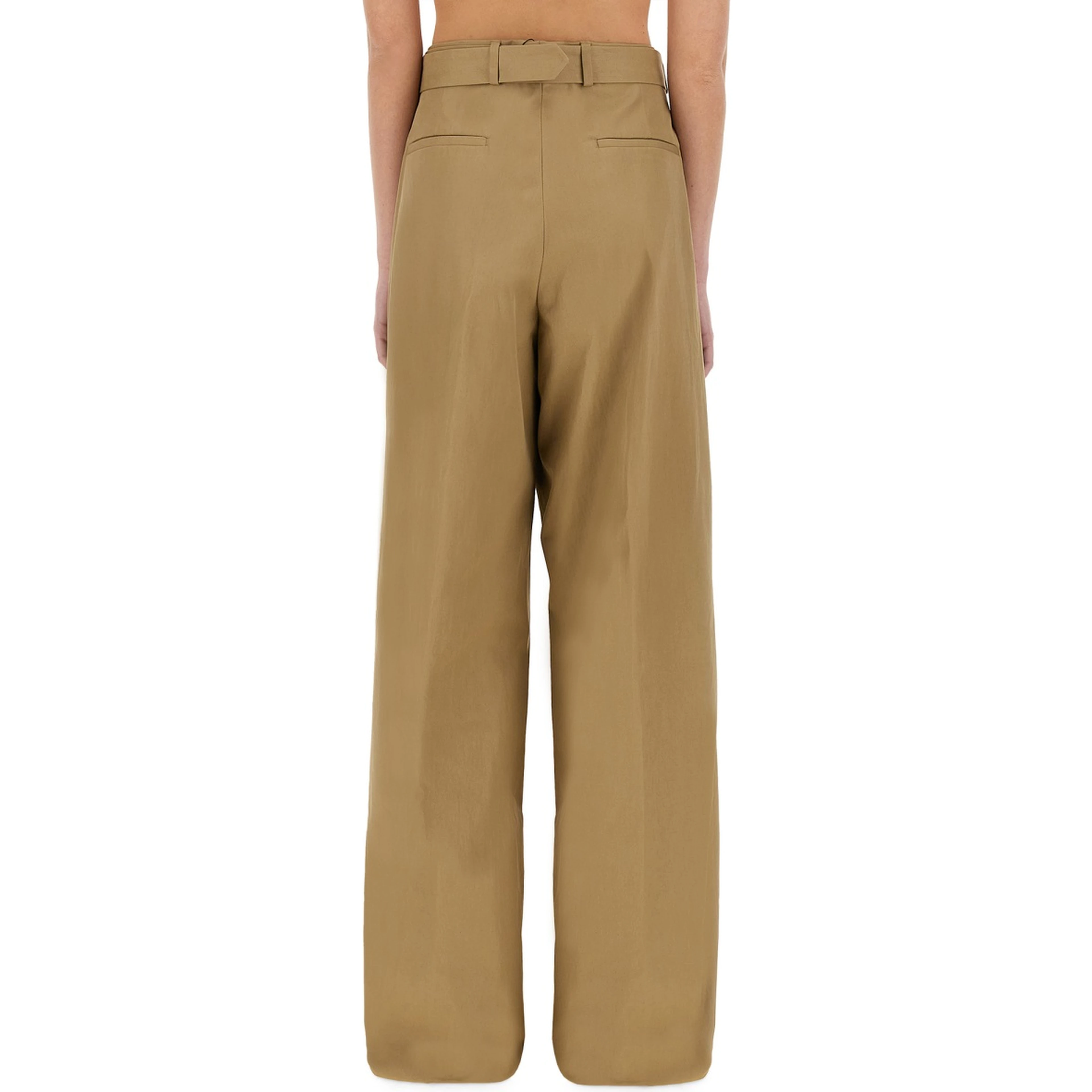 WIDE-LEG PANTS WITH BELT