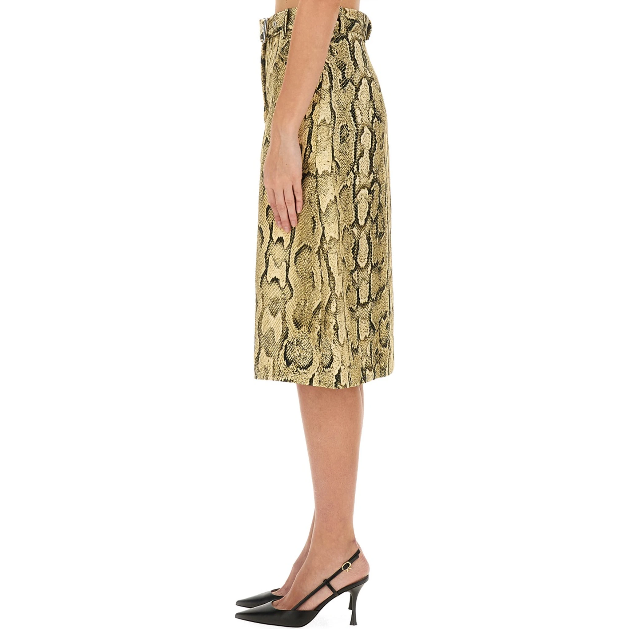 SKIRT WITH ANIMAL PATTERN