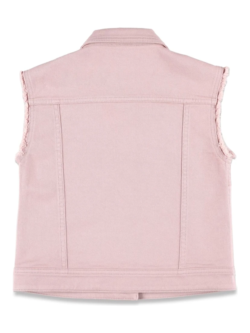 SLEEVELESS DENIM VEST