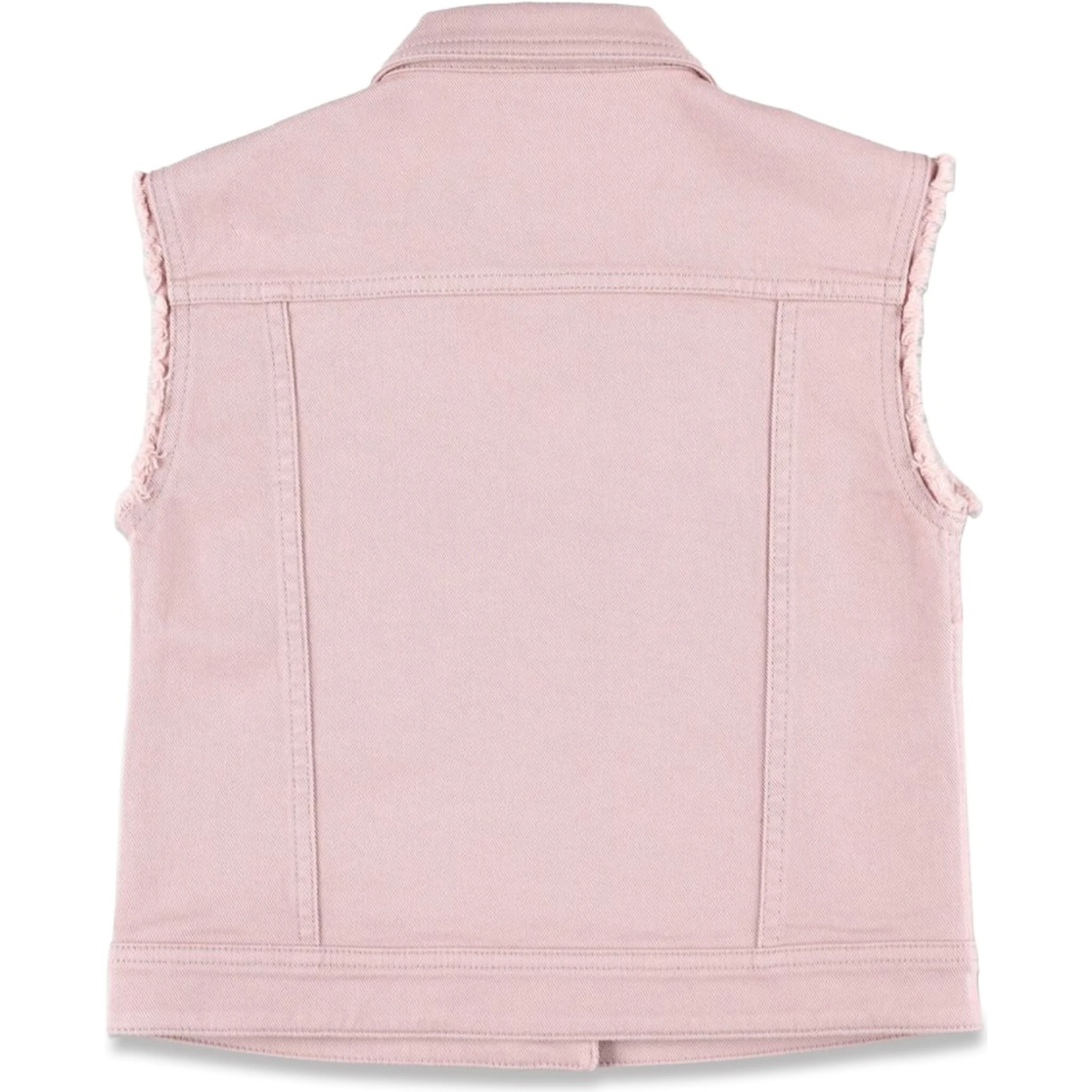 SLEEVELESS DENIM VEST