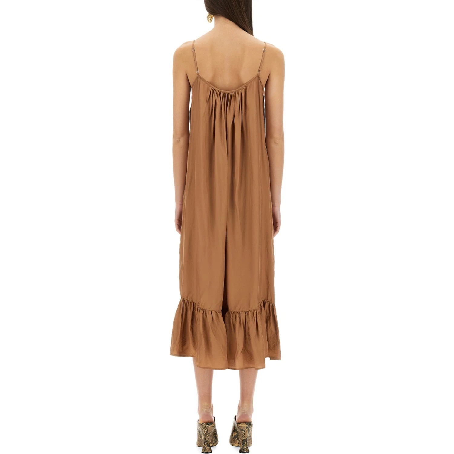 PETTICOAT DRESS WITH RUFFLES