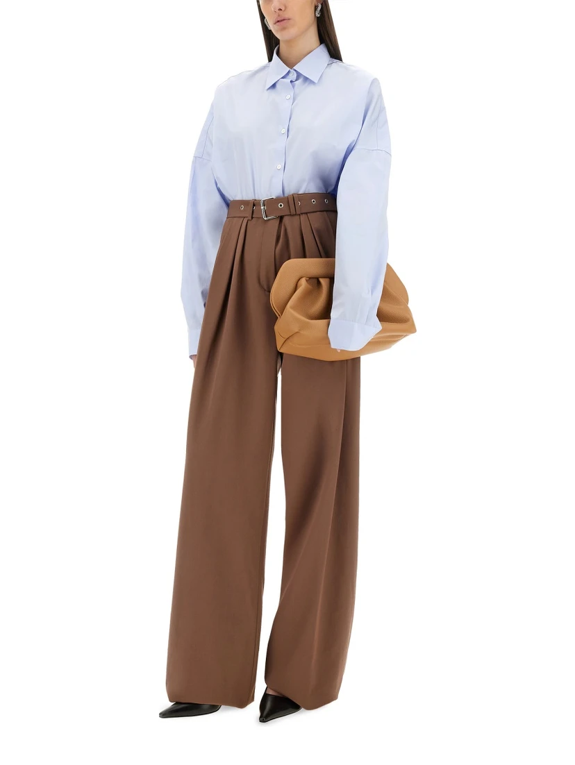 WIDE-LEG PANTS WITH BELT