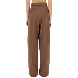 WIDE-LEG PANTS WITH BELT