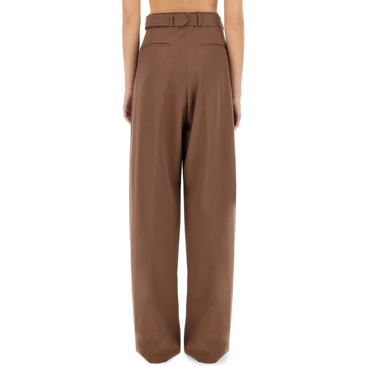 WIDE-LEG PANTS WITH BELT
