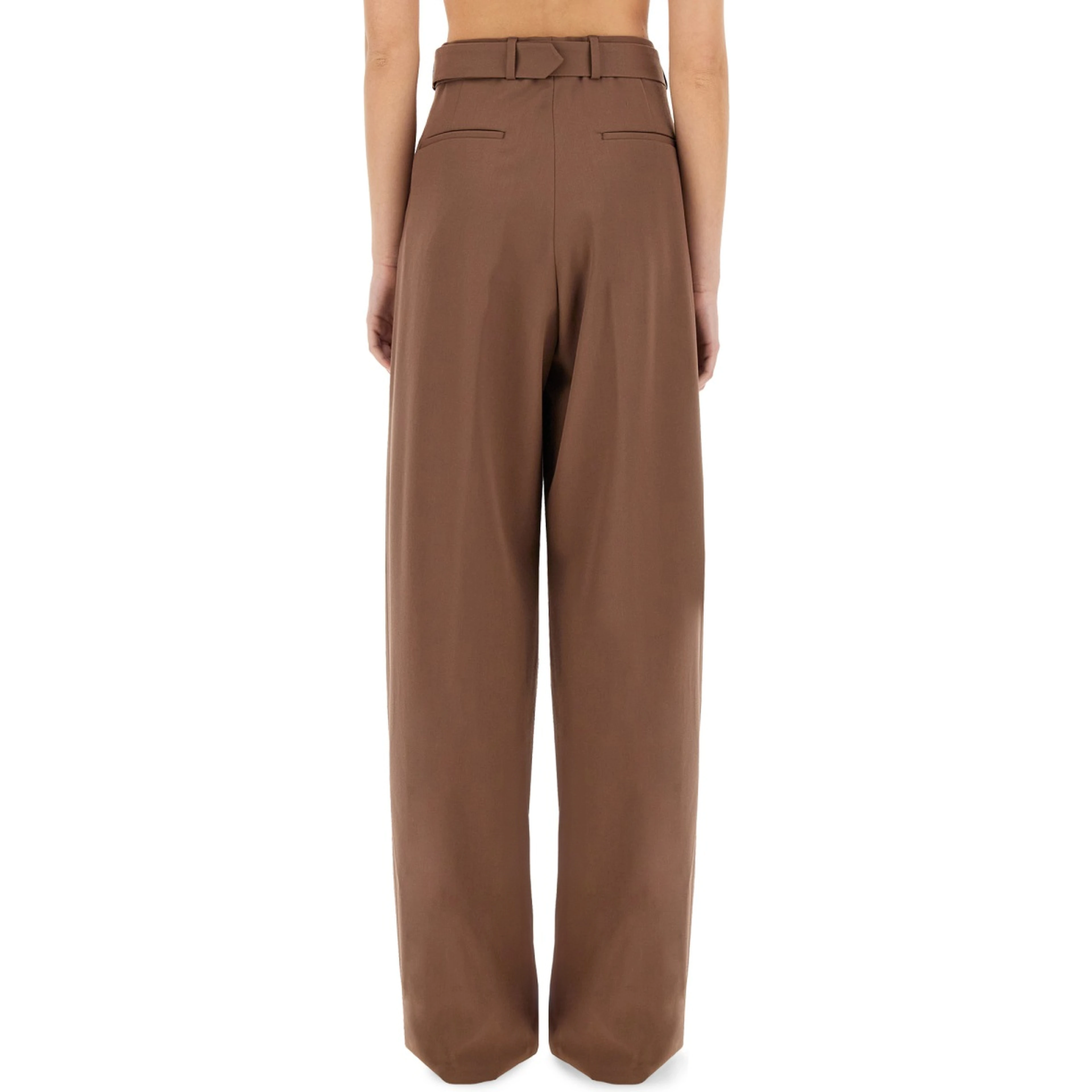 WIDE-LEG PANTS WITH BELT