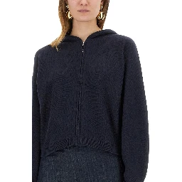 KNIT SWEATSHIRT WITH ZIPPER