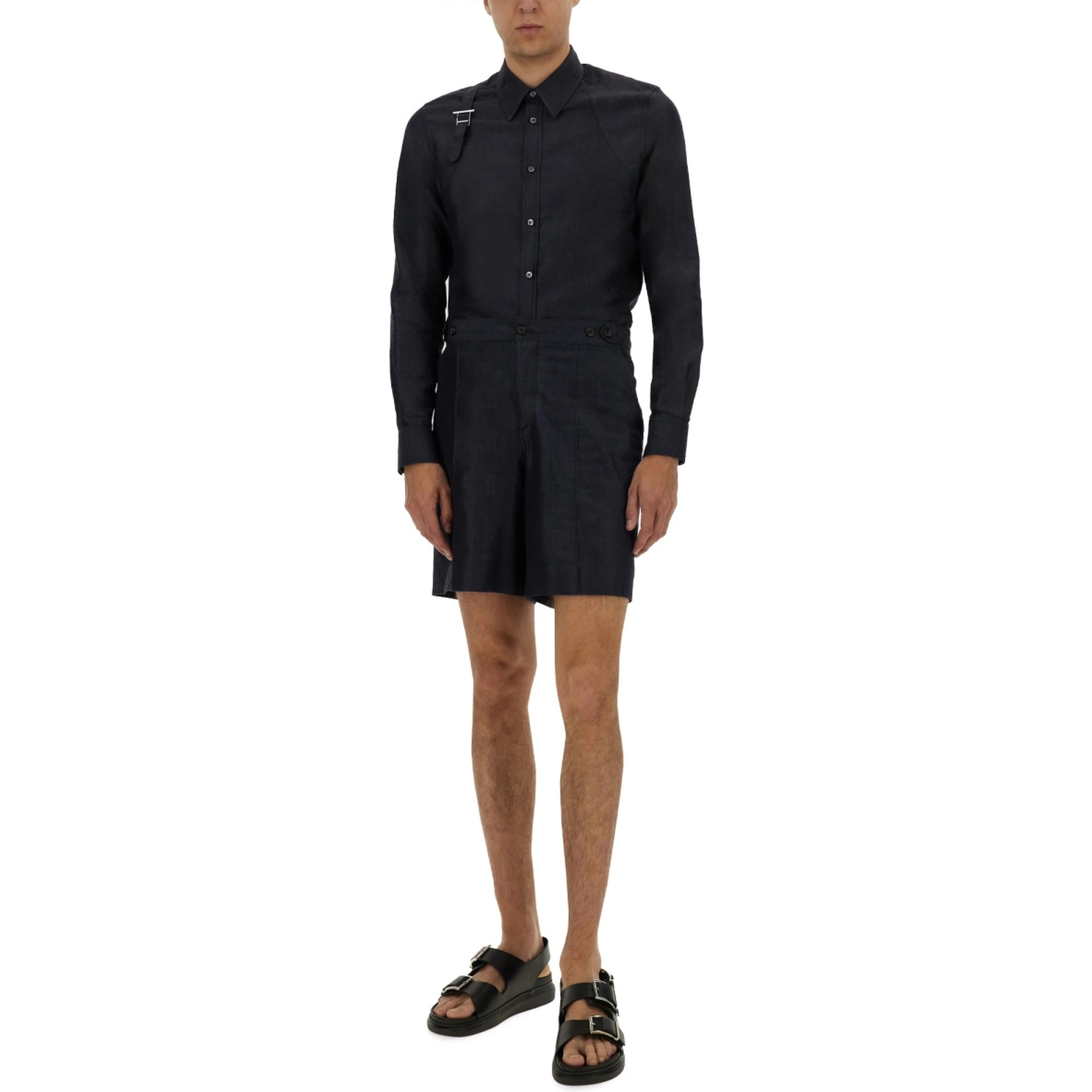 HARNESS SHIRT WITH T BUCKLE