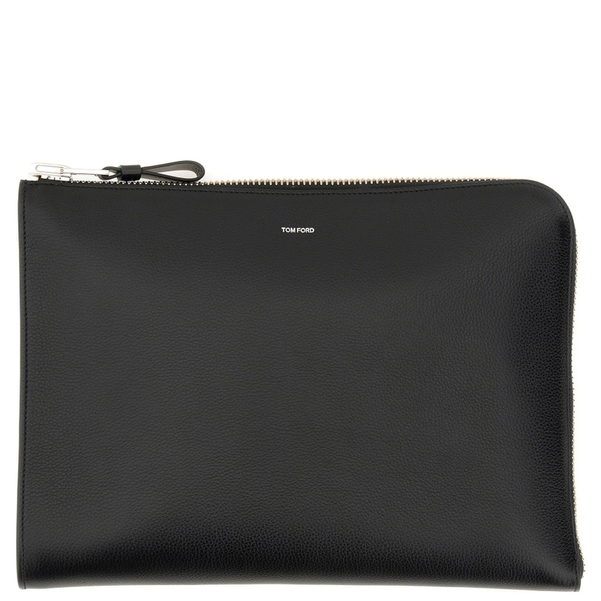 ZIPPERED LEATHER PORTFOLIO