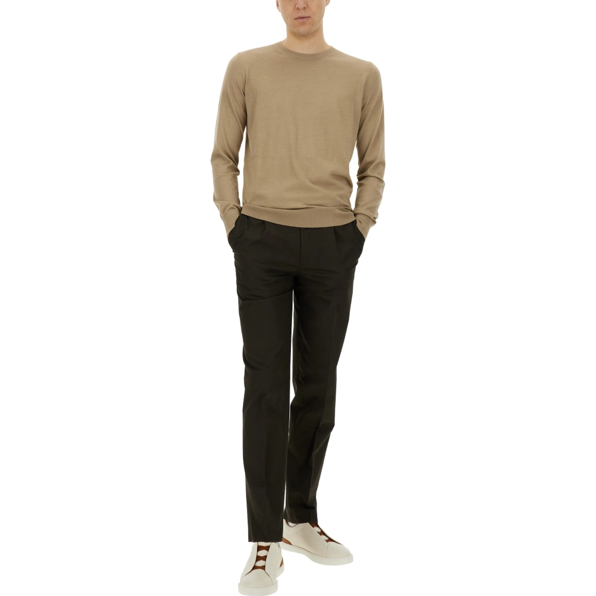 CASHMERE AND SILK SWEATER