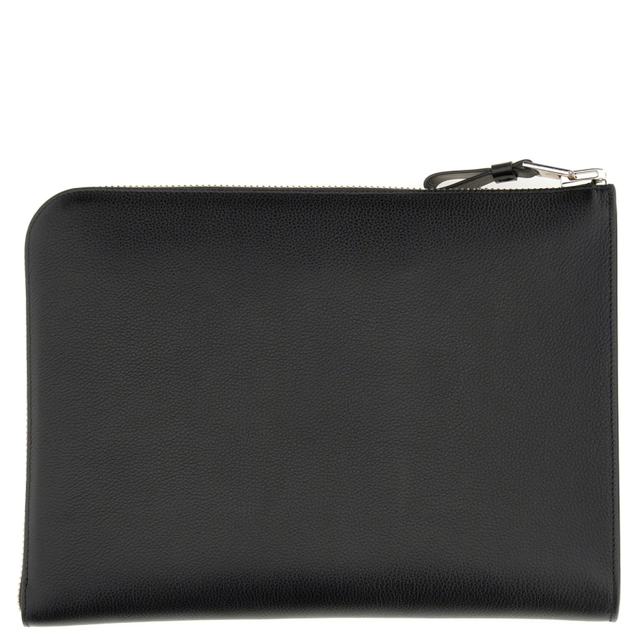 ZIPPERED LEATHER PORTFOLIO