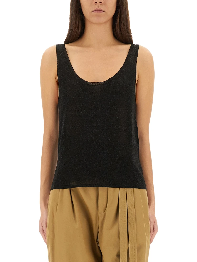 LUREX KNIT TANK TOP