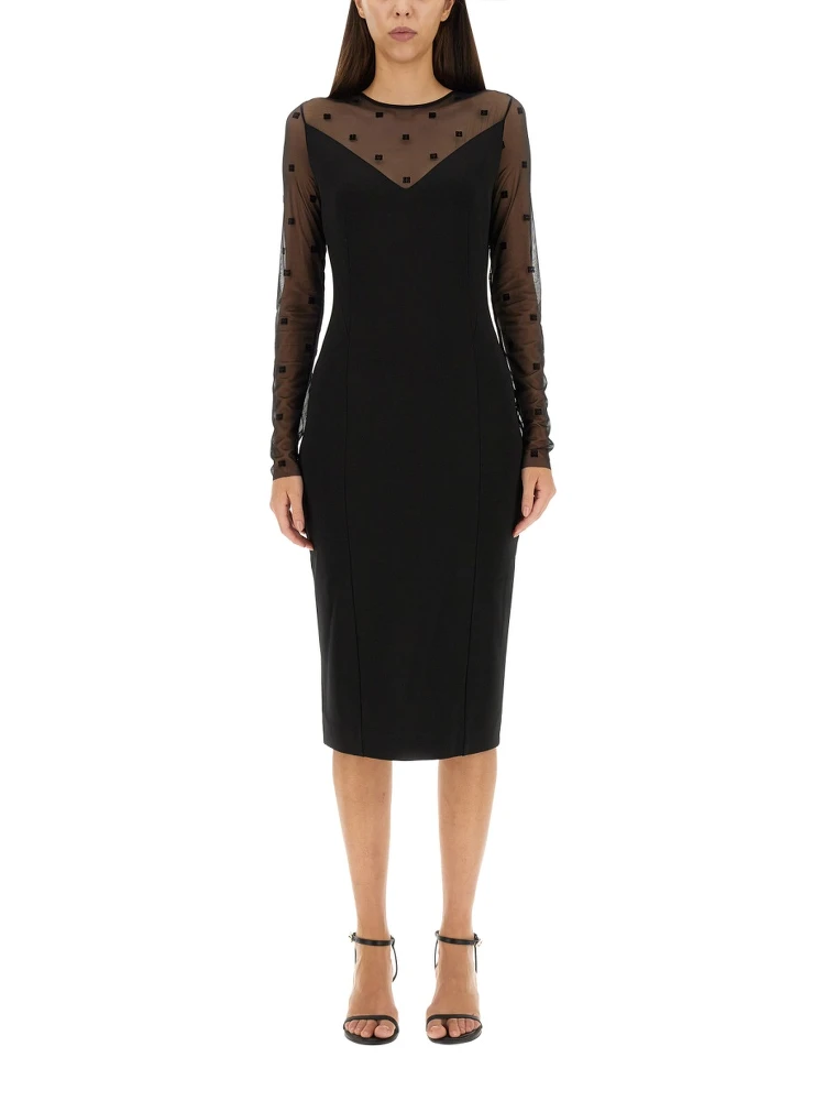 DRESS WITH 4G PATTERN