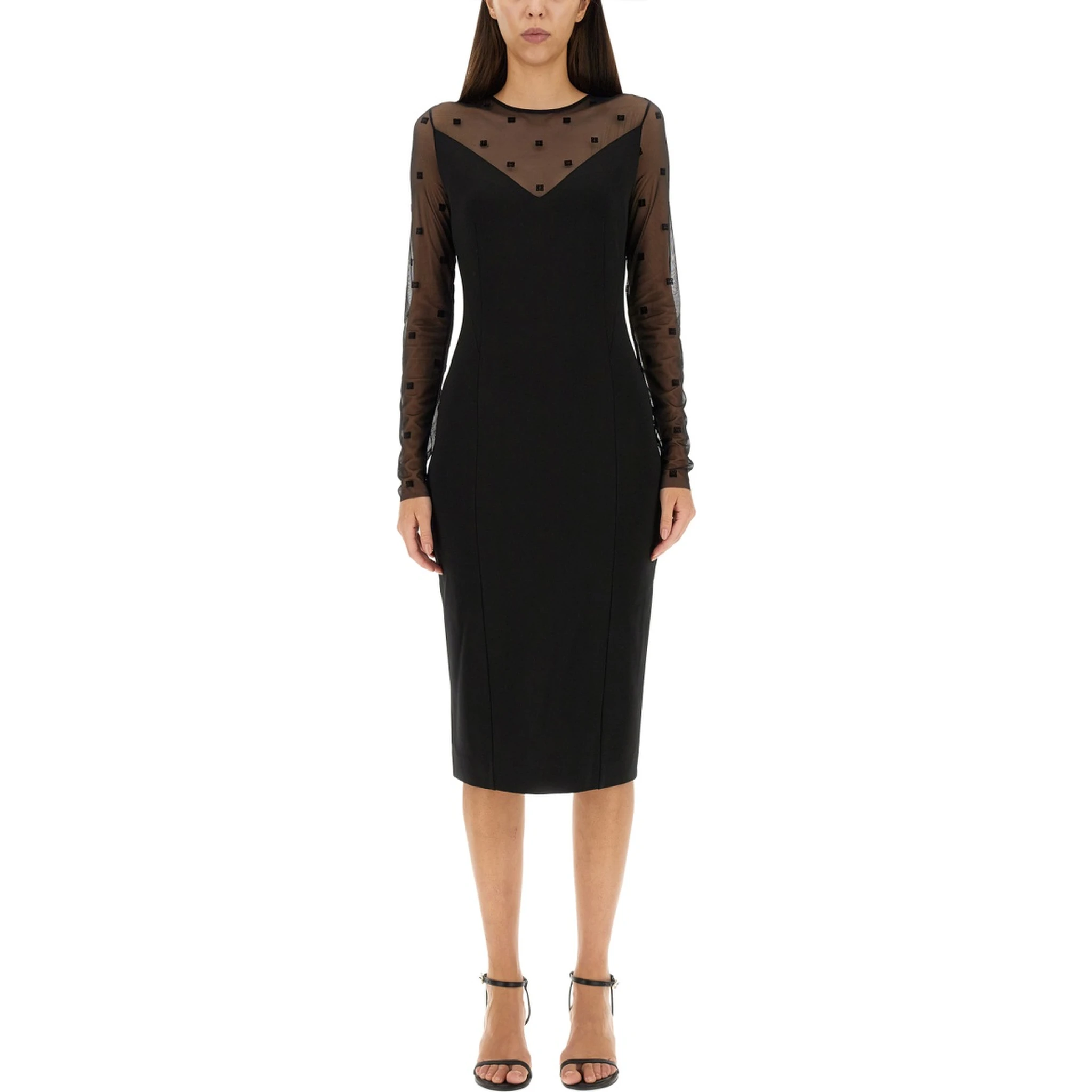 DRESS WITH 4G PATTERN