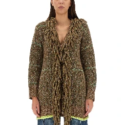 WOOL BLEND CARDIGAN