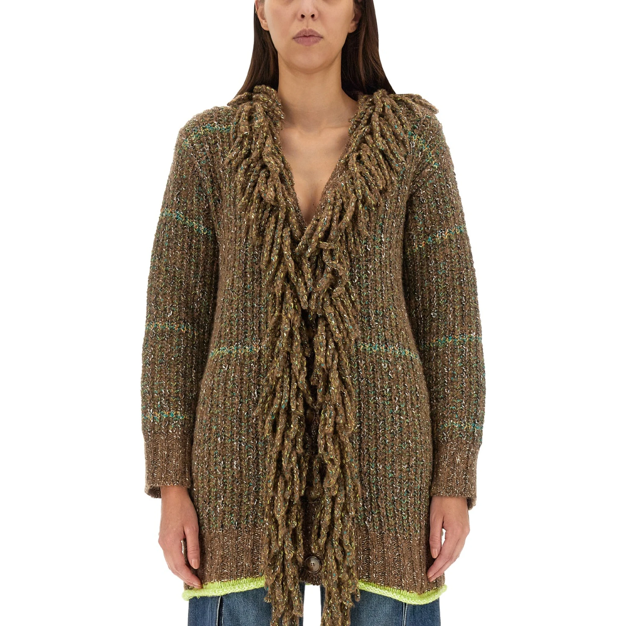 WOOL BLEND CARDIGAN