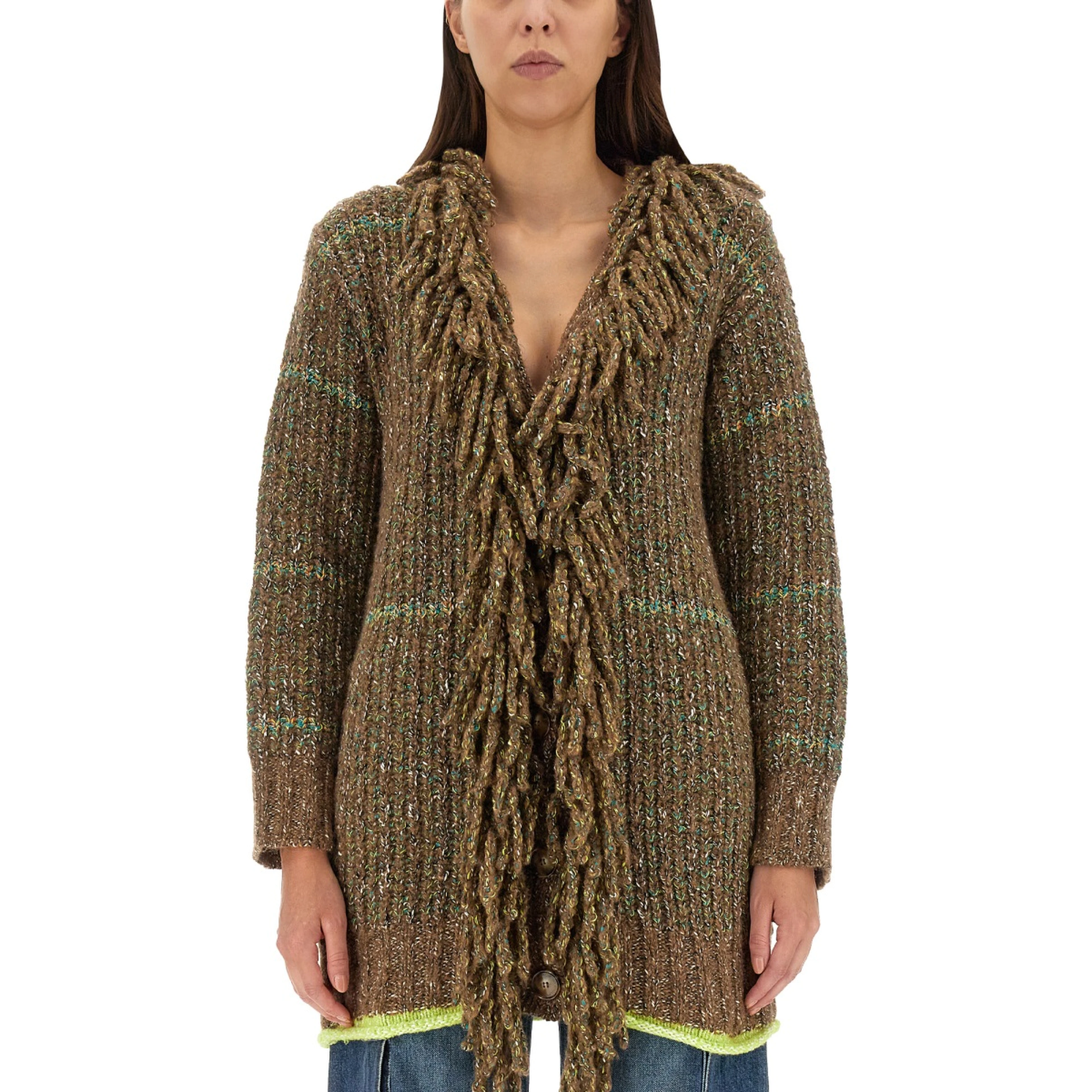 WOOL BLEND CARDIGAN