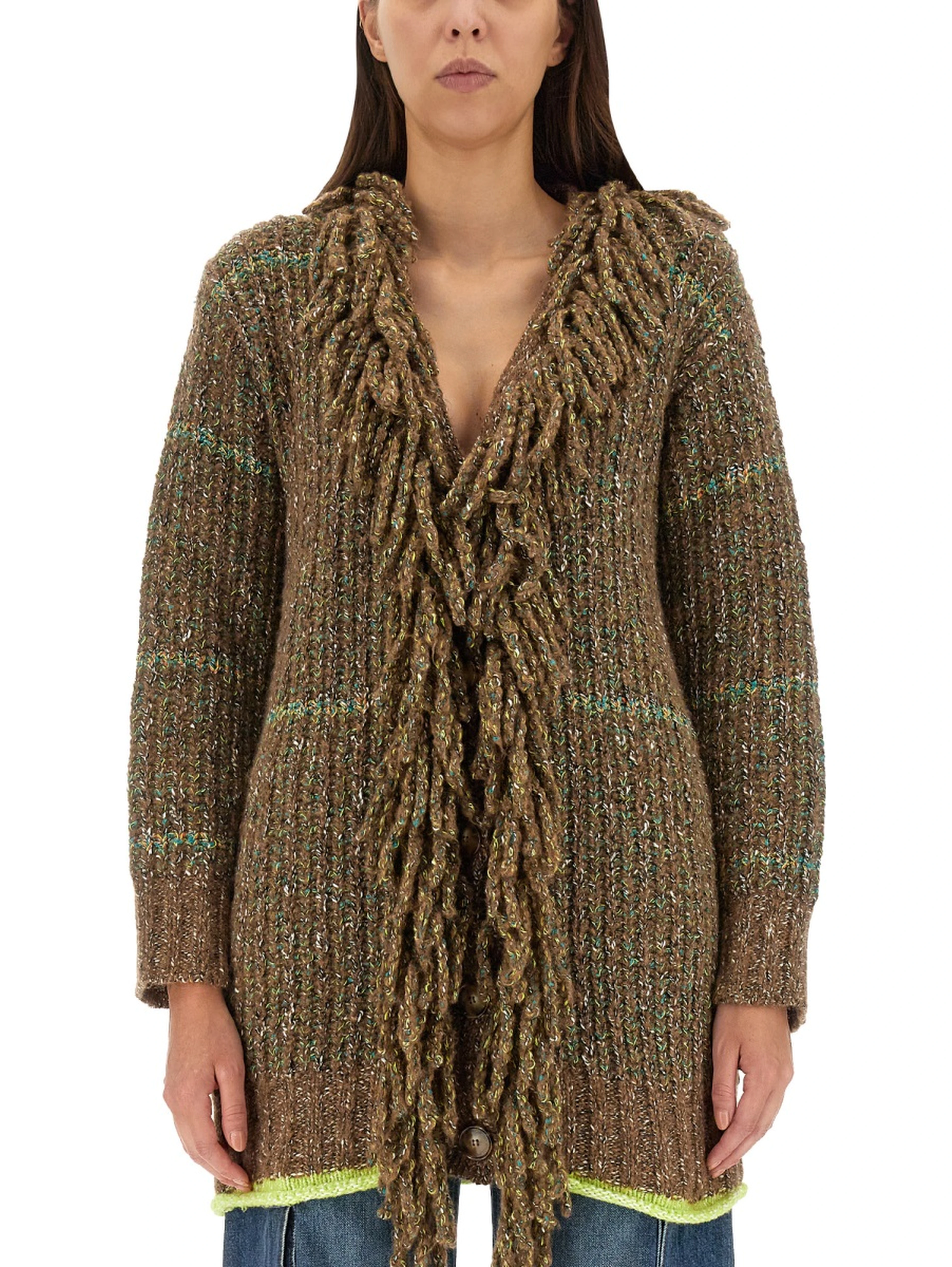 WOOL BLEND CARDIGAN