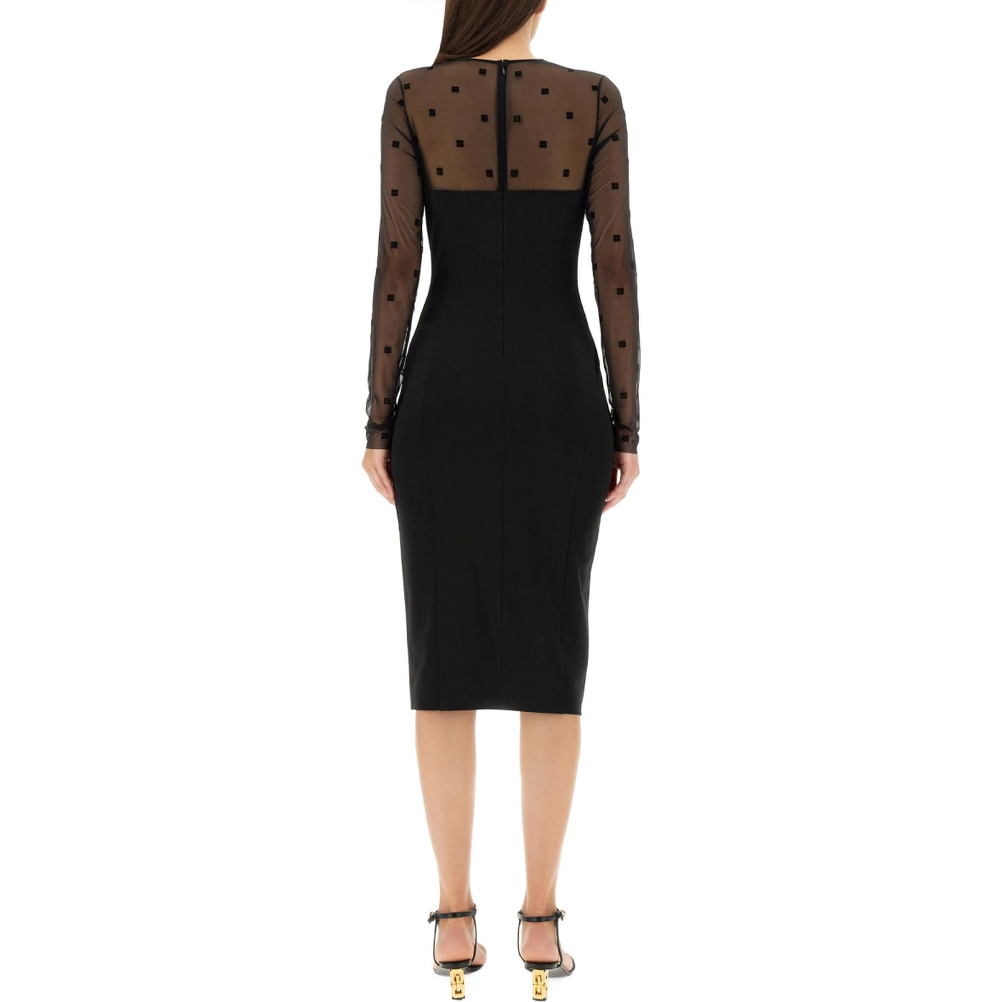 DRESS WITH 4G PATTERN