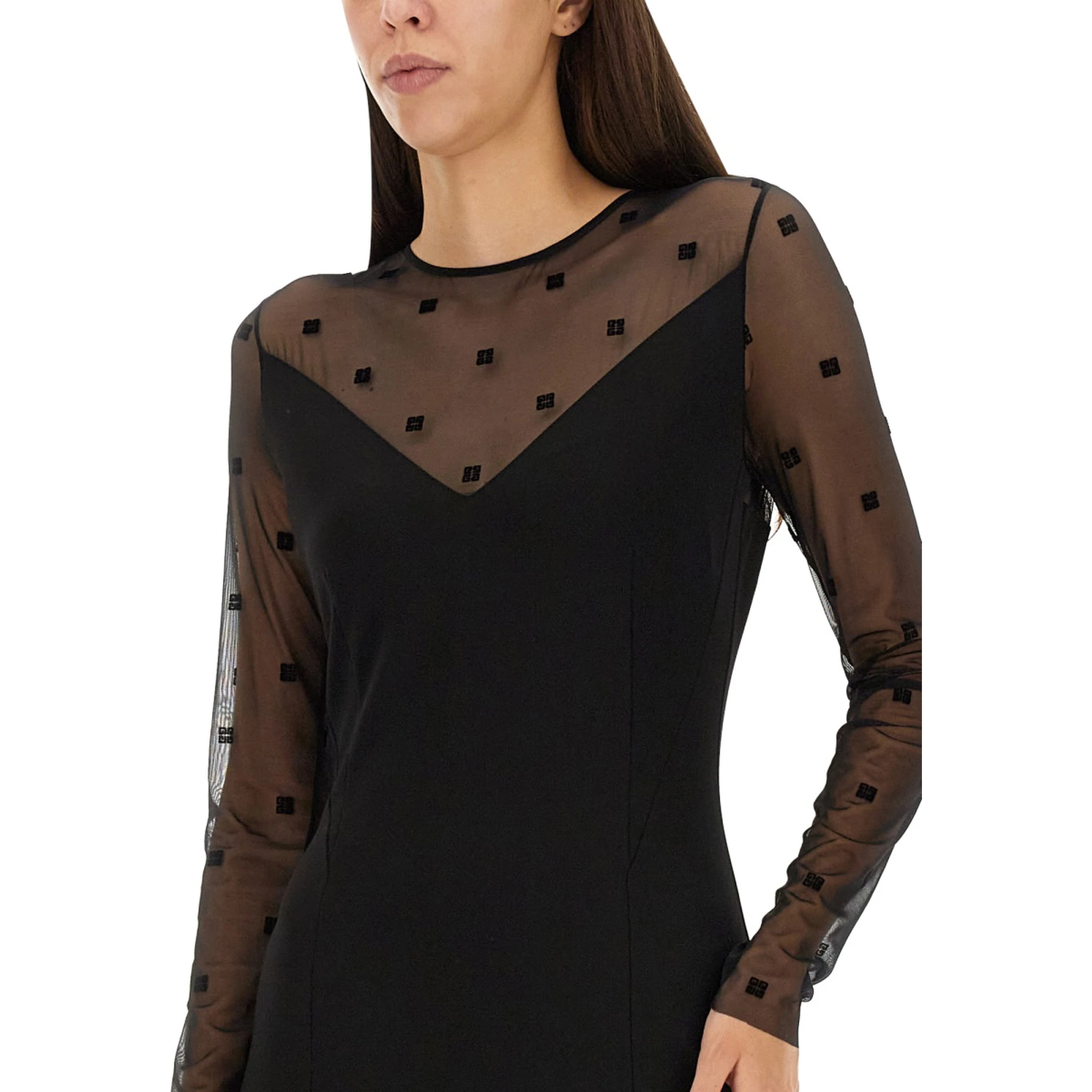 DRESS WITH 4G PATTERN