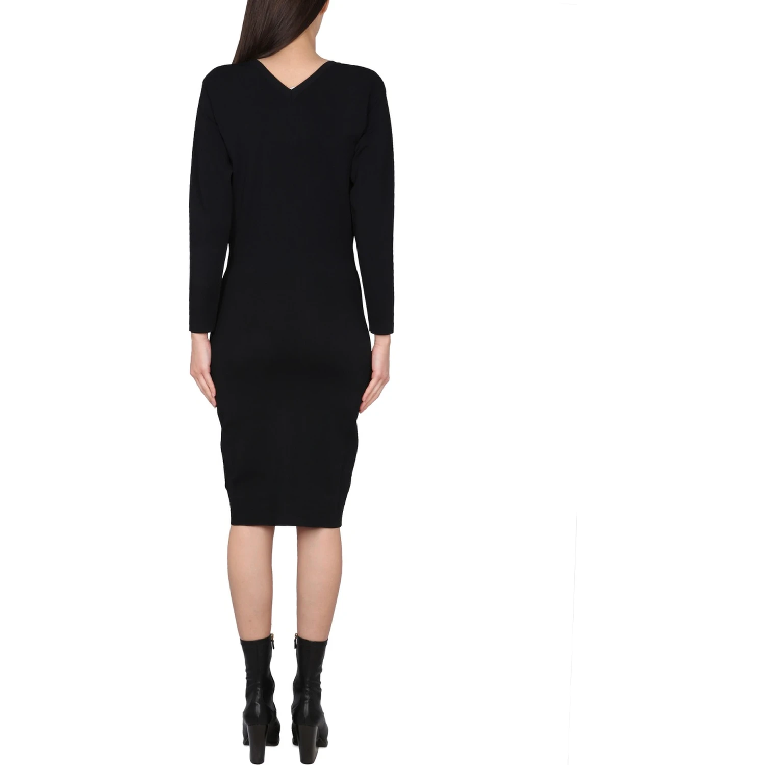 V-NECK DRESS