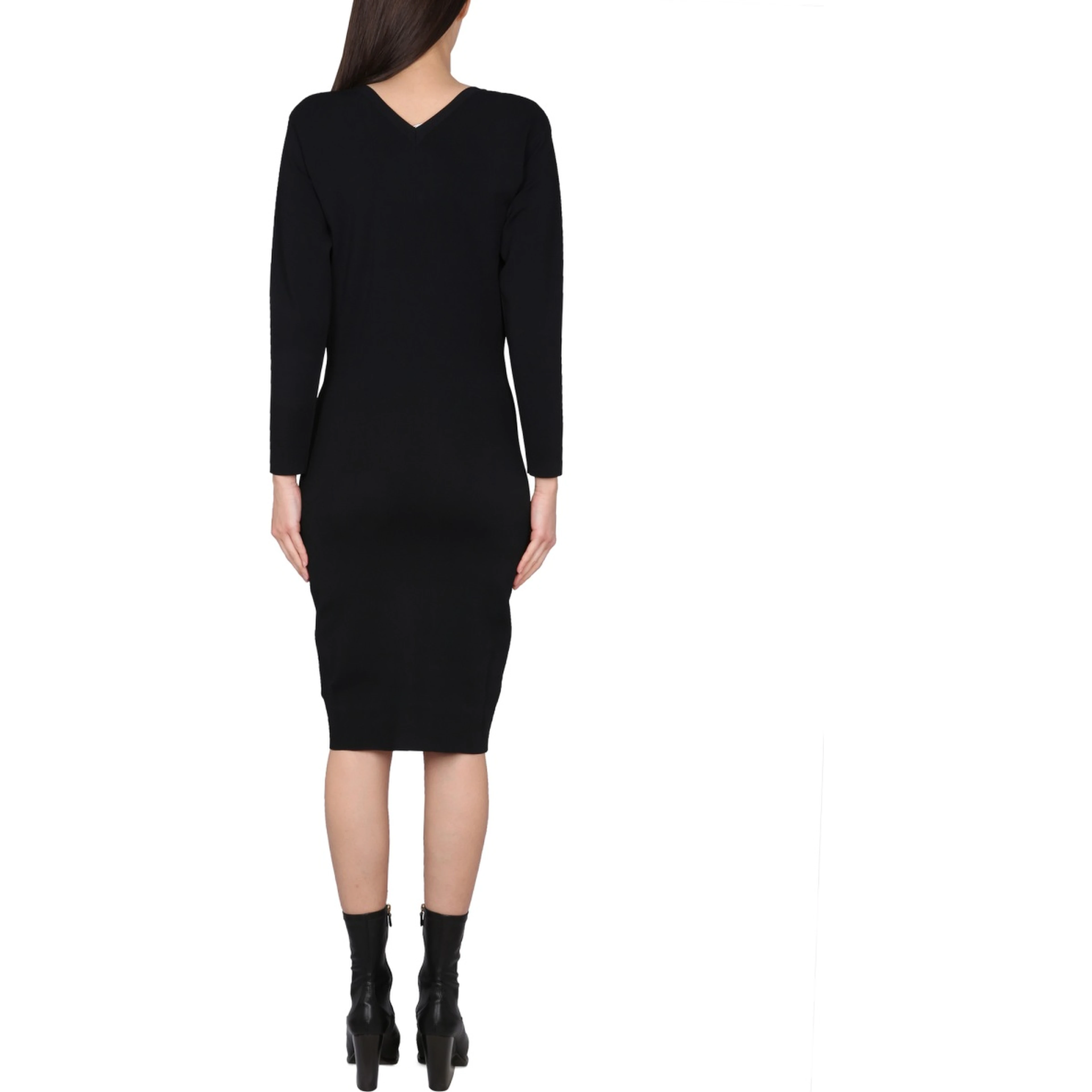 V-NECK DRESS