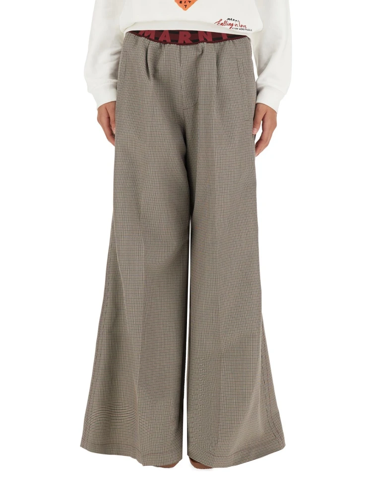 PLAID PANTS