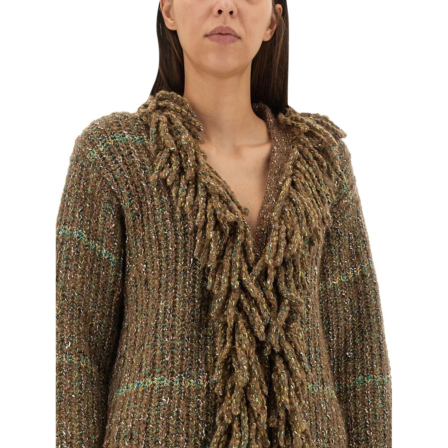 WOOL BLEND CARDIGAN