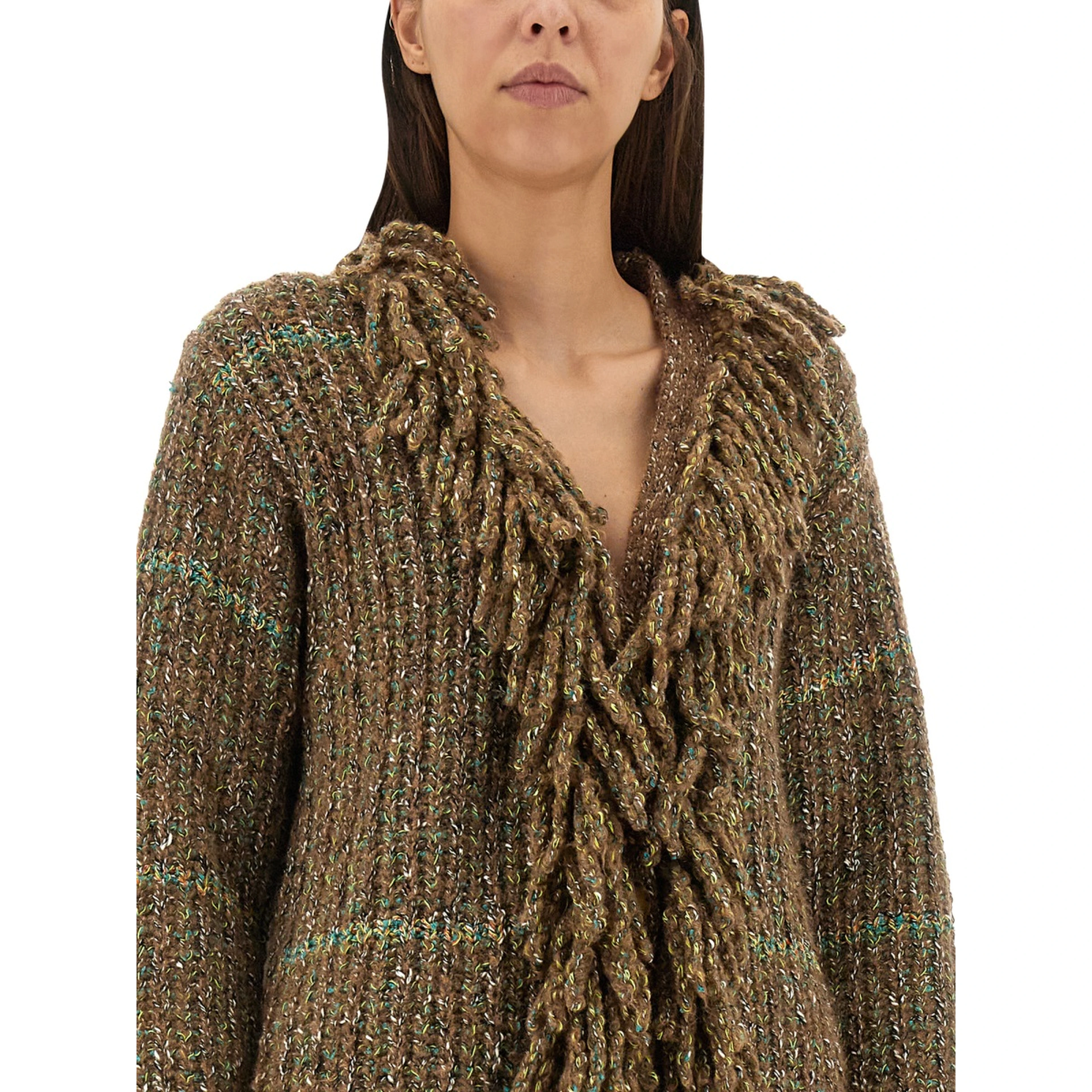 WOOL BLEND CARDIGAN
