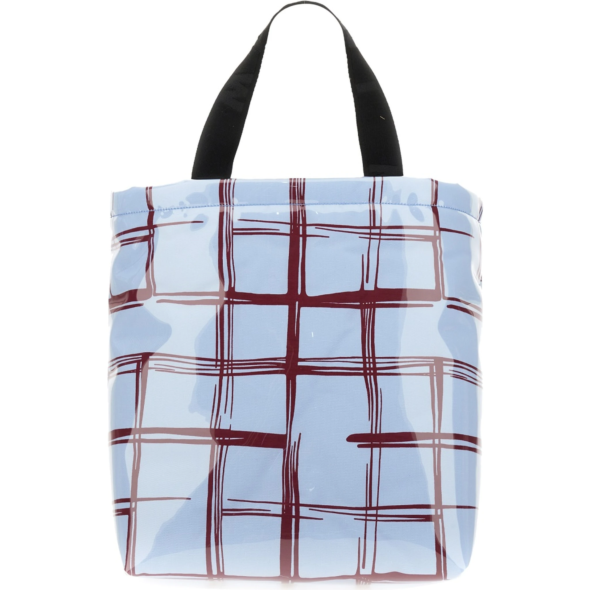 COATED CANVAS TOTE BAG