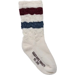stripes distressed socks