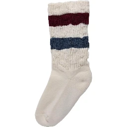 stripes distressed socks