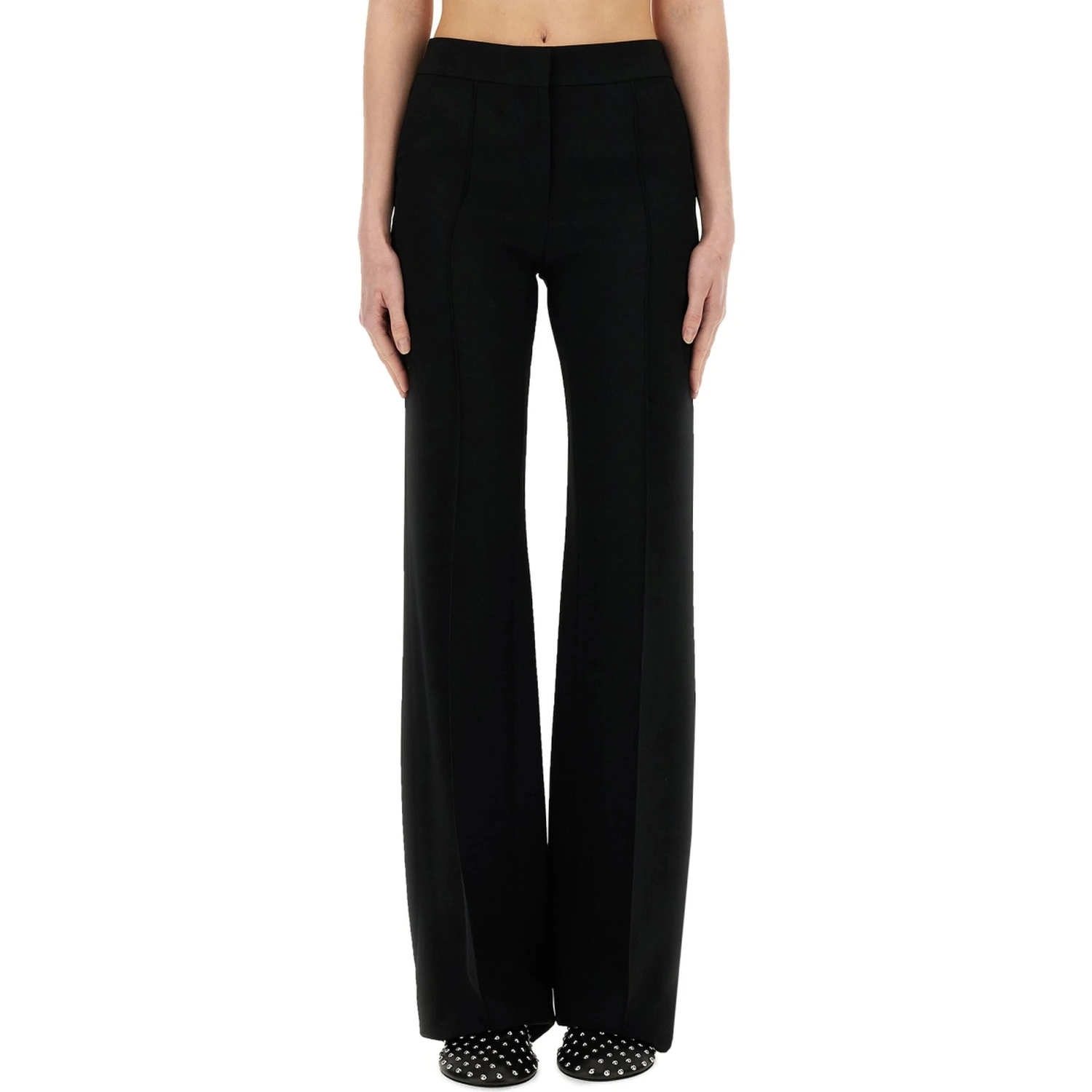 VISCOSE BLEND PANTS