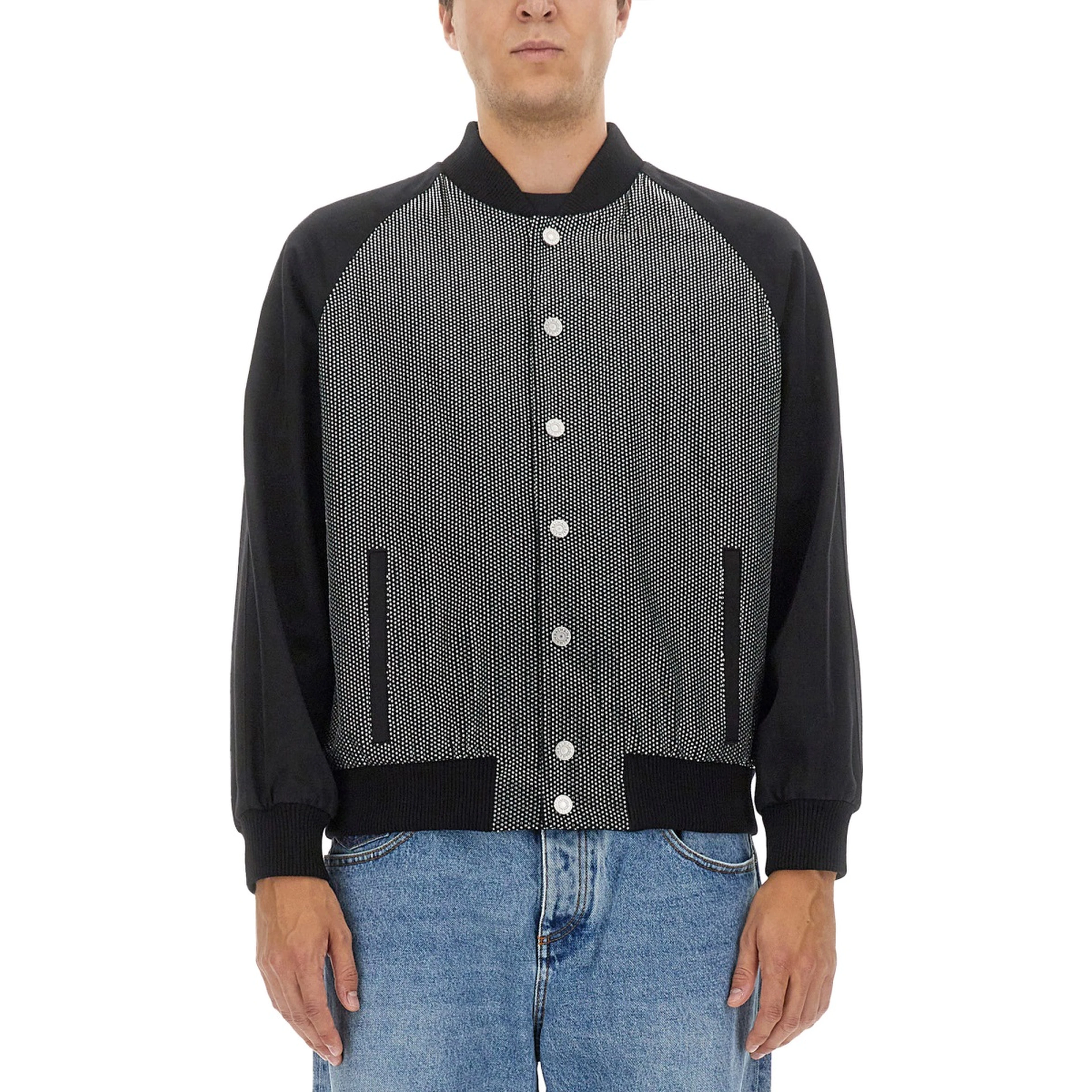 BOMBER JACKET WITH LOGO