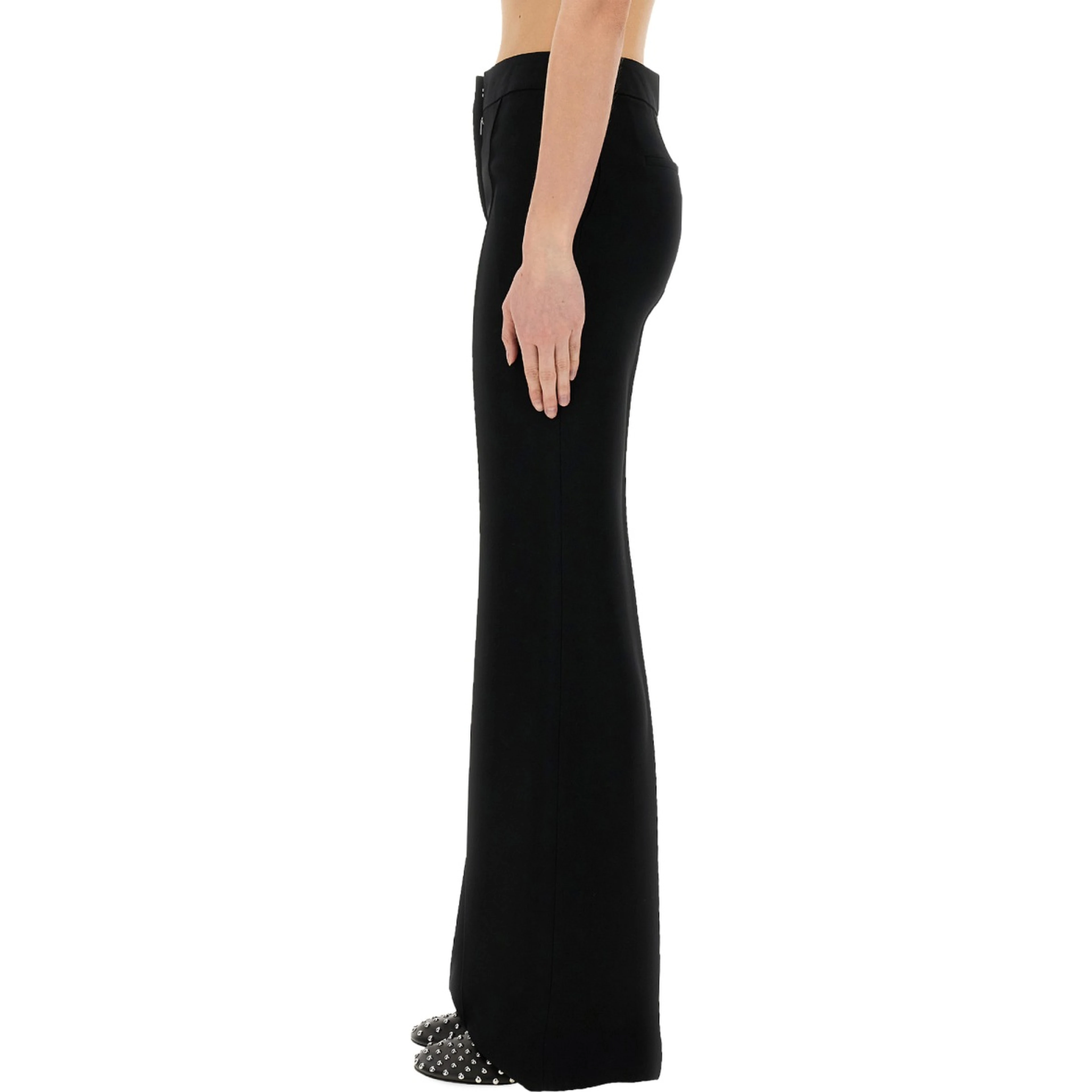 VISCOSE BLEND PANTS