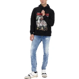 SWEATSHIRT WITH LOGO PRINT