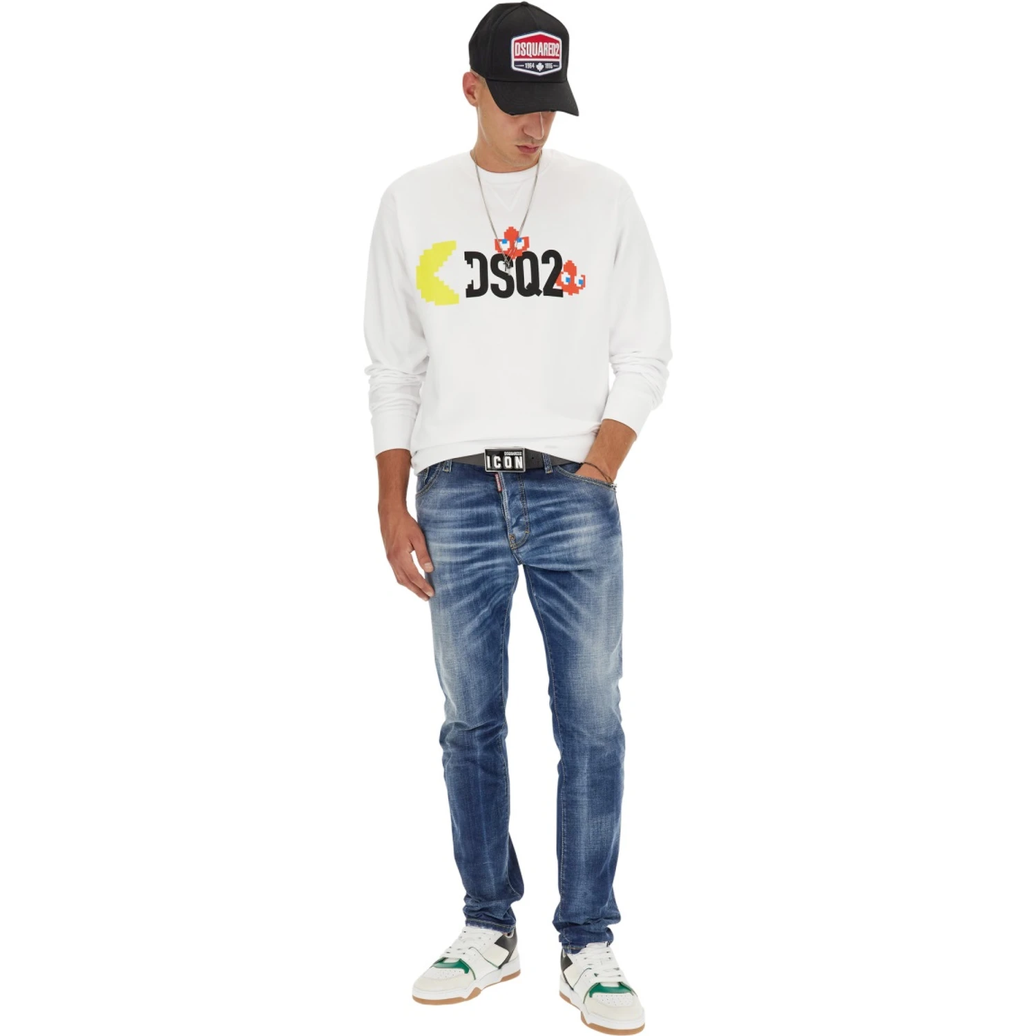 DSQUARED X PAC-MAN SWEATSHIRT