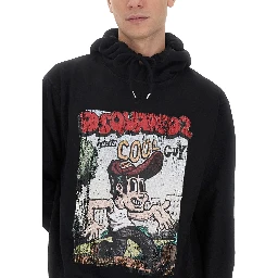 SWEATSHIRT WITH LOGO PRINT