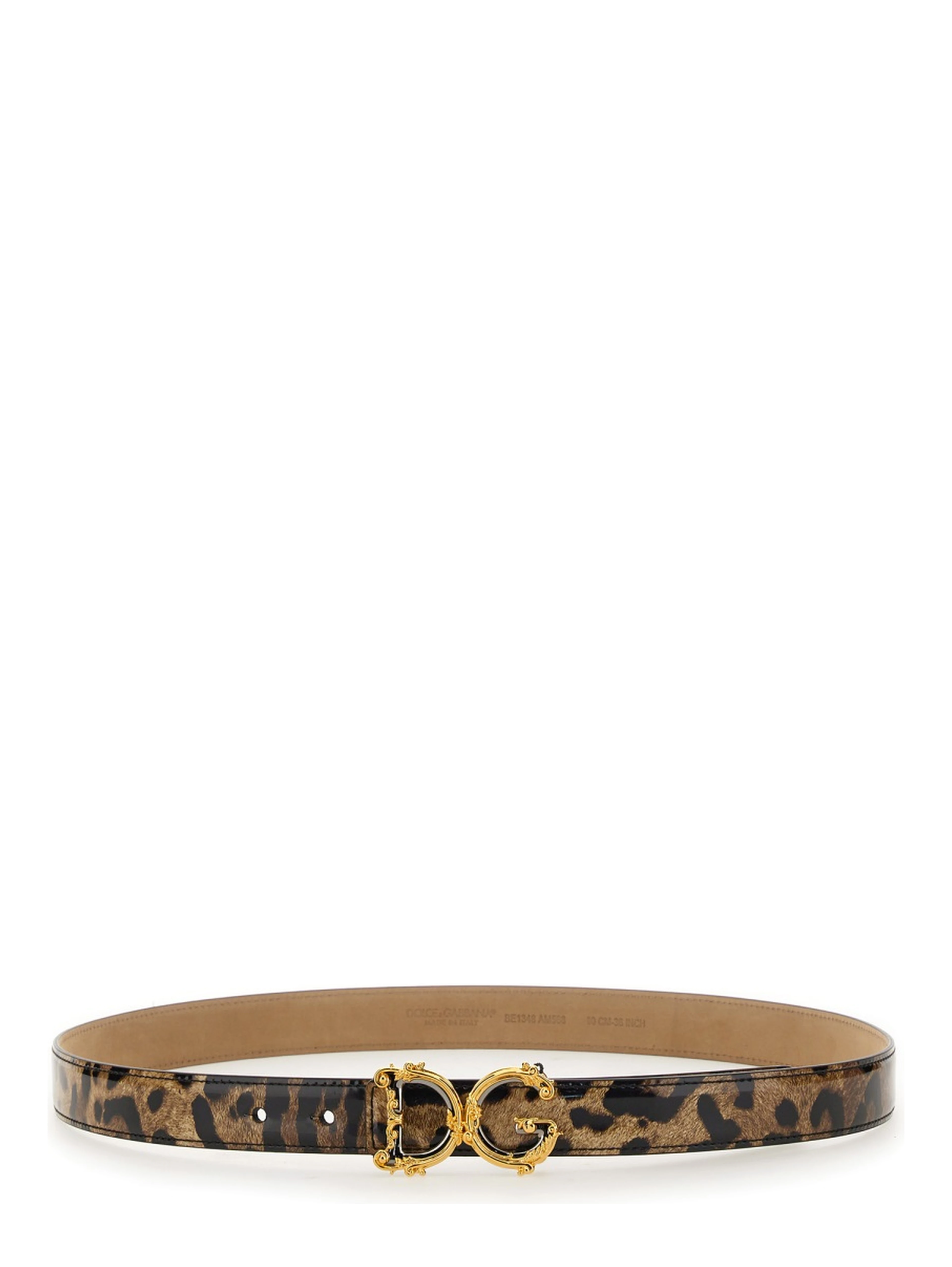 LEOPARD PRINT BELT