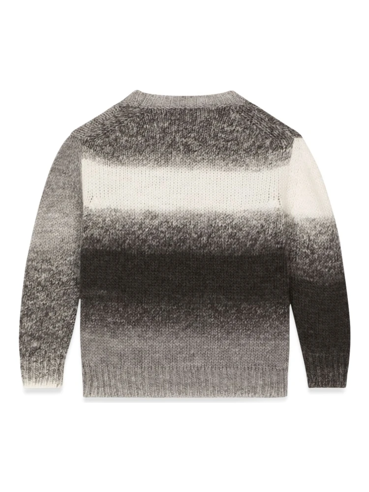 melange crew neck pullover alternative