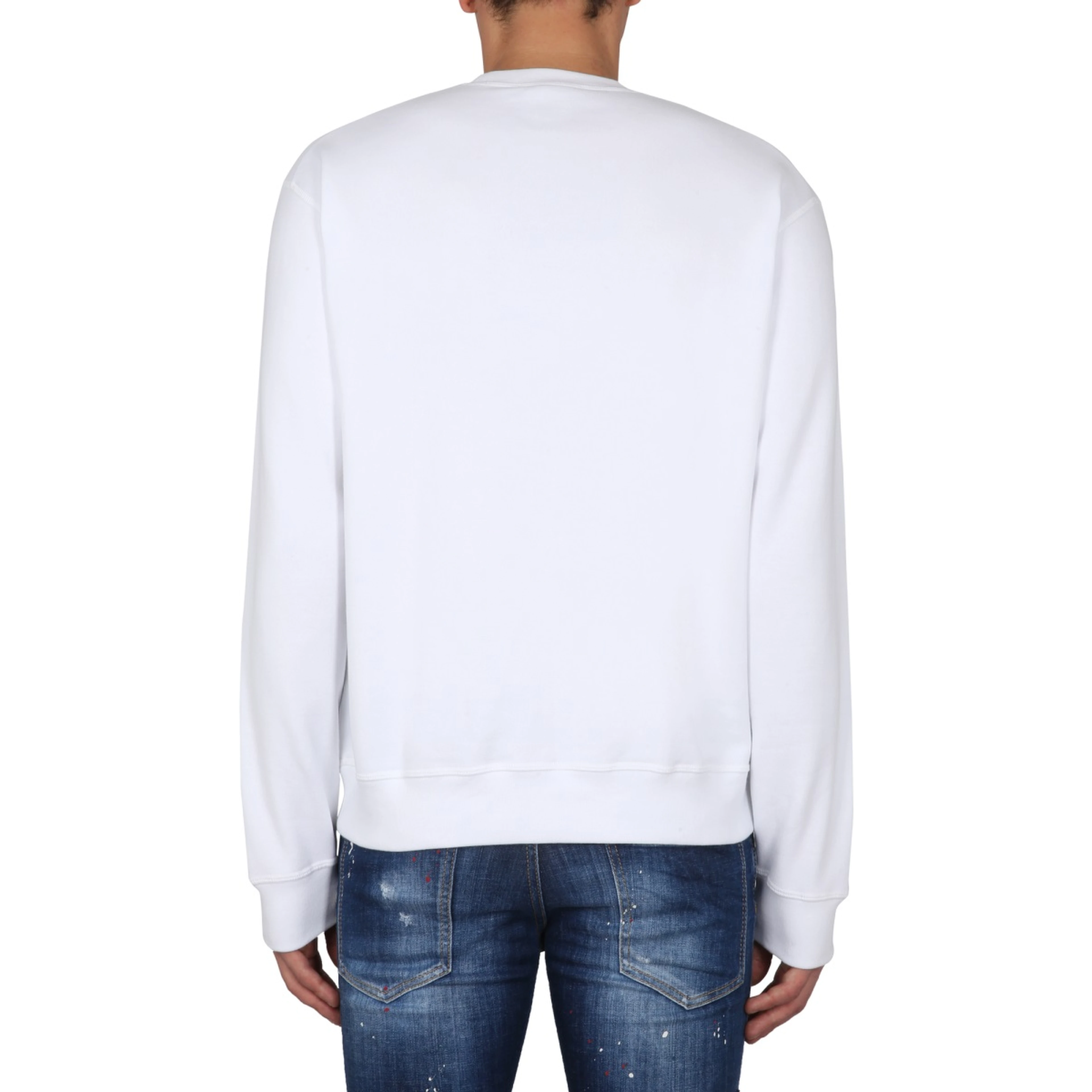 SWEATSHIRT WITH LOGO PRINT