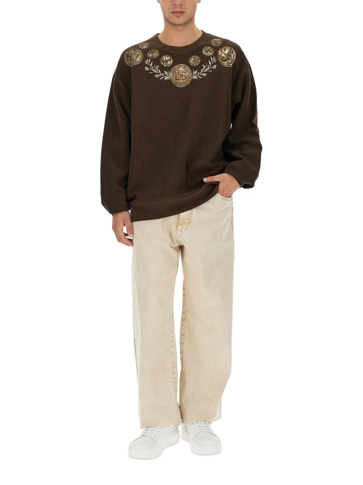 COIN PRINT SWEATSHIRT alternative