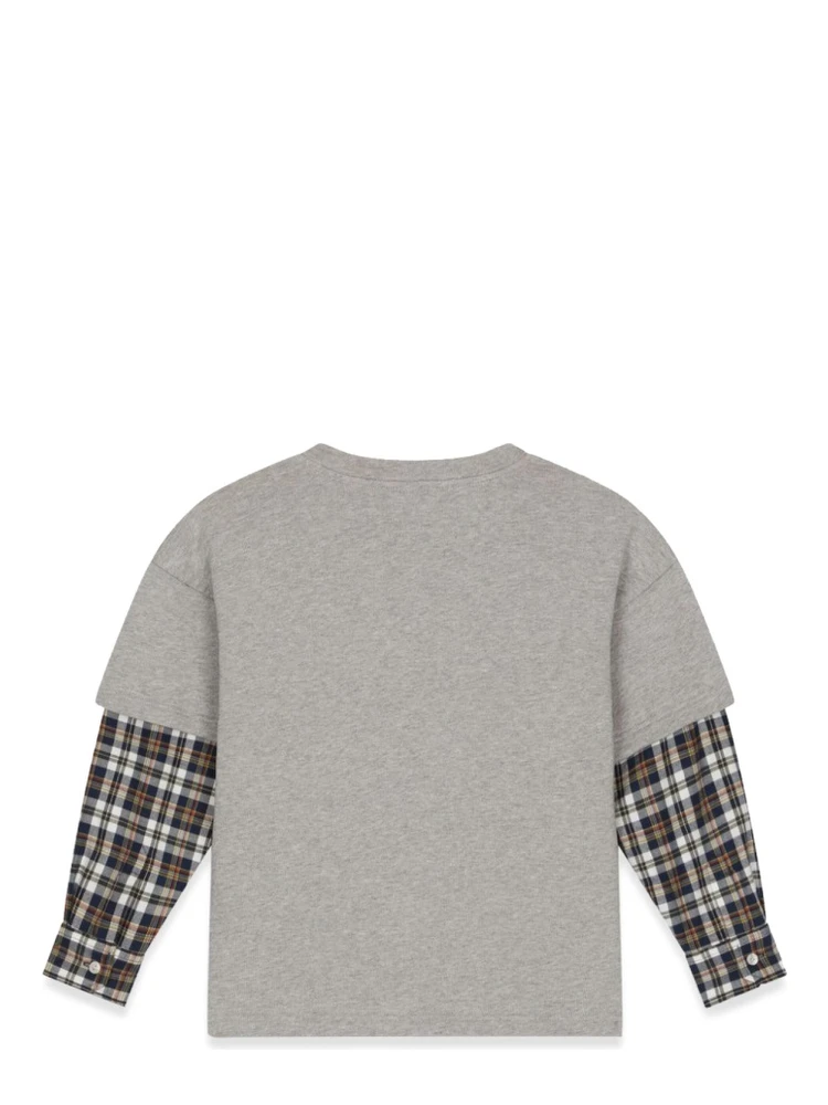 t-shirt prairie sleeves checks alternative