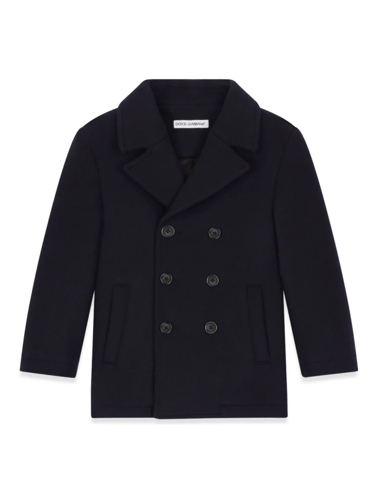 double-breasted p-coat