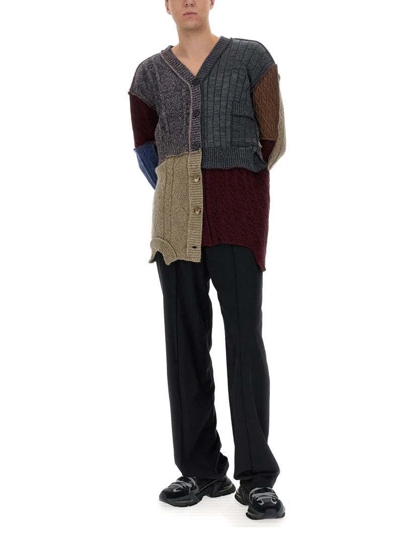 PATCHWORK CARDIGAN