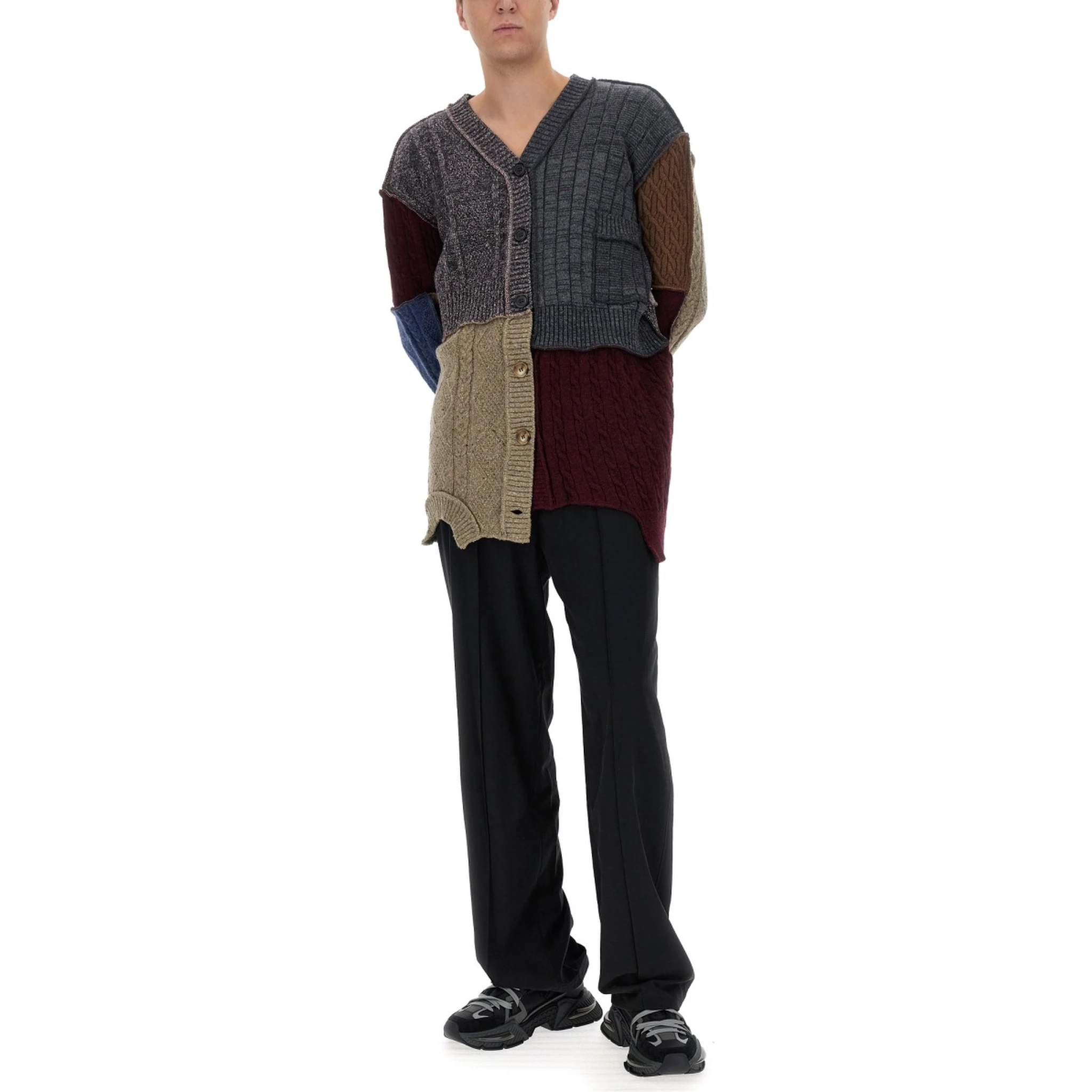 PATCHWORK CARDIGAN